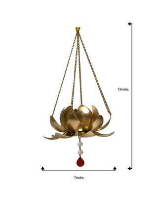 Hanging lotus tealight 2