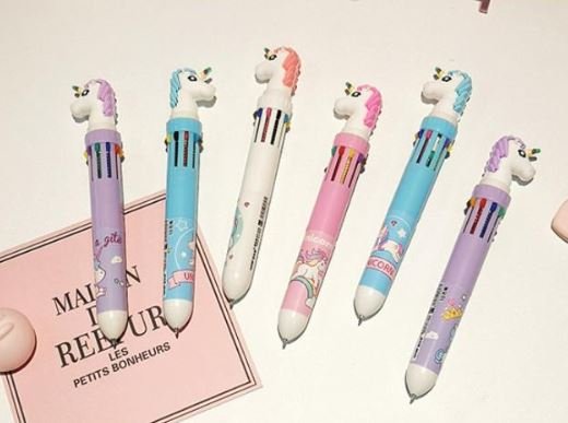 Dreamy Unicorn Multi Color Ballpoint Pen – Geekmonkey