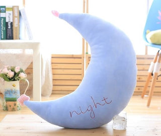 Crescent Moon throw pillow