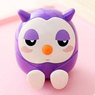 purple 3 in 1 owl holder