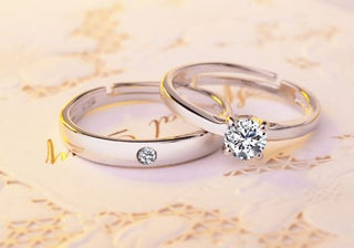 Couple Love Band - Adjustable Rings
