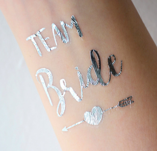 Team Bride - Temporary Bridesmaids Tattoo (Set of 5) - Geekmonkey