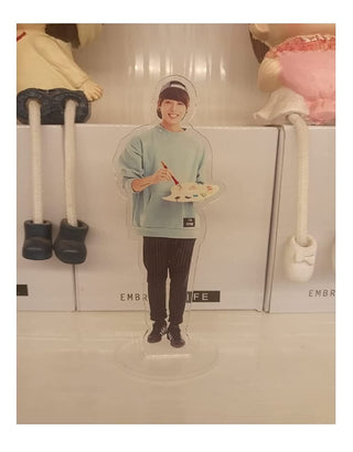 Mini Standing Photo Figure - BTS Caricature
