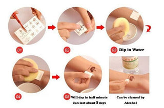 Temporary Tattoo - how to use