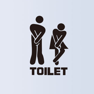 toilet sticker