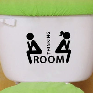 thinking room sticker