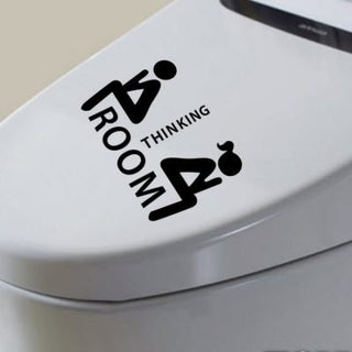 thinking room sticker