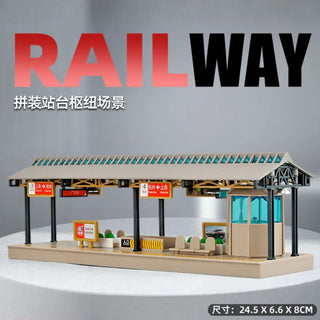 Vehicle Station Exit Diorama | 1:64 Scale Display Case