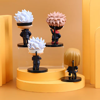 Jujutsu Kaisen Chibi Collectibles | Cute Anime Figures Set of 4