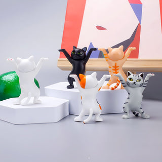 Sassy Cat Figurine Set: Unleash the Purrfect Chaos!