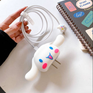 Kuromi Apple Charger Cover | Cute & Protective for iPhone 18W-20W Chargers