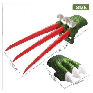 Retractable Dinosaur Claws – Dragon Raptor Costume Hands for Cosplay