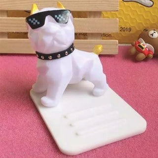 Cool Dog Phone Holder | Adjustable Head Dog Silicone Phone Stand