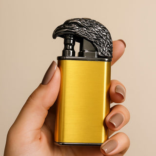 Amazing Double Flame Lighter | Creative Open Fire Lighter [Color May Vary]