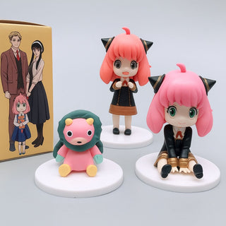 SPY×FAMILY Action Figure Set | 6-Piece PVC Collectible Figurines