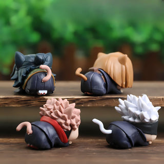 Jujutsu Kaisen Chibi Collectibles | Cute Anime Figures Set of 4