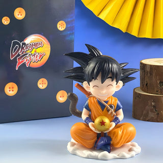 Kid Goku Sitting Figure – Dragon Ball Collectible PVC Anime Statue