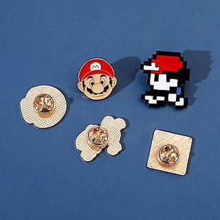 Colorful Mario Pins & Brooches