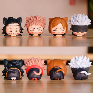 Jujutsu Kaisen Chibi Collectibles | Cute Anime Figures Set of 4