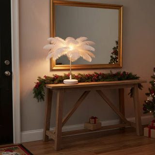 Feather Table Lamp