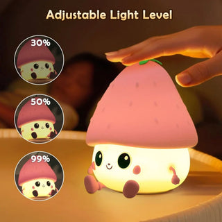 Adorable Strawberry Night Light | Lamps for Kids