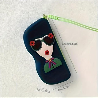 Pretty Woman Travel Utility Pouch | Waterproof Silicone Multipurpose Storage Case