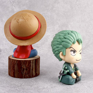 Zoro Luffy Sitting Figurines | ZoLu Friends Forever Collection