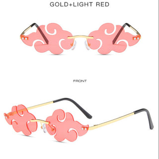 Naruto Akatsuki Cloud Glasses | Unisex Cloud Sunglasses Anime Merchandise