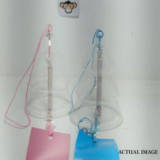 Tree Transparent Glass Blessing Bell