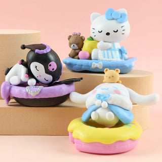 Sanrio Fall Asleep Series Figurines