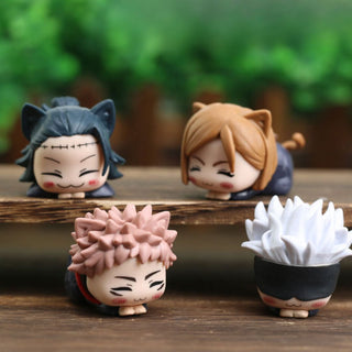 Jujutsu Kaisen Chibi Collectibles | Cute Anime Figures Set of 4