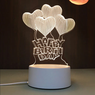 Birthday Acrylic Lamp