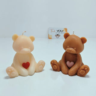 Bear Love Candle – A Warm Hug