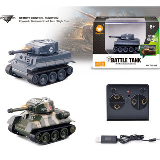 Mini Battle Tank Remote Control Toy