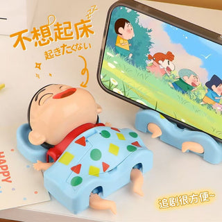 Shin Chan Blanket Keychain | 2-in-1 Cute Keychain n Portable Phone Stand