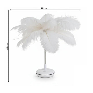 Feather Table Lamp