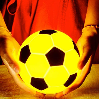 Football Silicone Night Light | Waterproof and Playable Lamp for Fun and Versatile Illumination