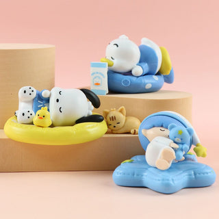 Sanrio Fall Asleep Series Figurines