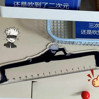 Gojo Long Legs Ruler | Jujutsu Kaisen Stationery (set of 2)