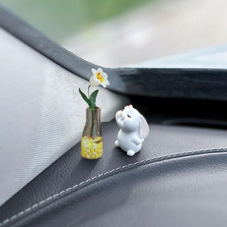 Pookie Rabbit Car Decor: Cute & Whimsical Car Accessories