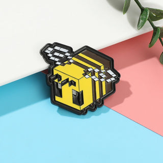 Minecraft Brooch Badge label pin