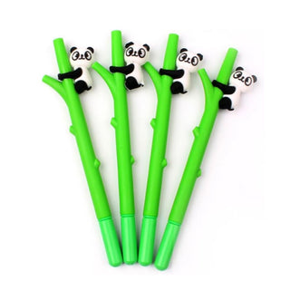 Panda Ball Point Pens | Cute Panda Collectible Pen 0.5 mm [Set of 2]
