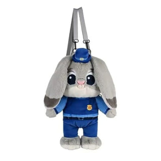 Zootopia Plush Backpack – Cute Character Bag for Kids
