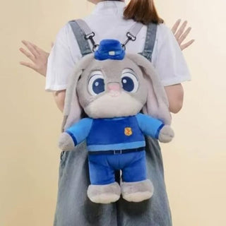 Zootopia Plush Backpack – Cute Character Bag for Kids