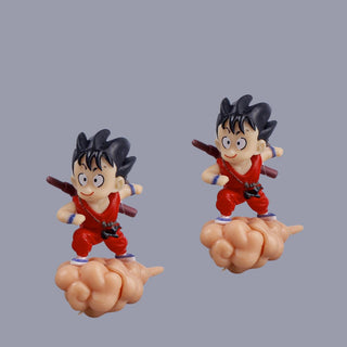 Flying Goku Aquarium Toy [set of 2] | Cute Water Suspended Flying Goku Figurine