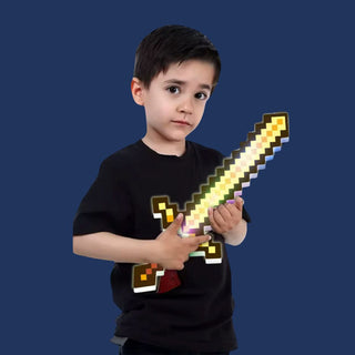 Minecraft Pixel LED Diamond Sword