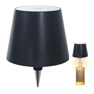 Rechargeable Bottle Top LED Lamp | 3-Color Wine Bottle Light Cap with 1800mAh Battery