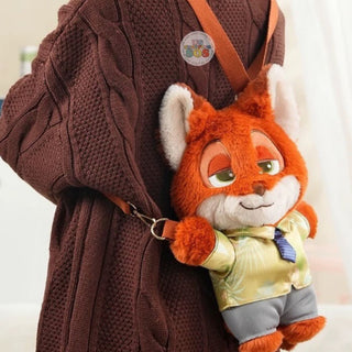 Zootopia Plush Backpack – Cute Character Bag for Kids