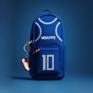Sportsmen Theme Canvas Pouches – Jersey-Inspired Pouch with Shoe Charm