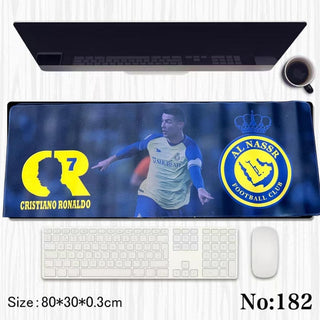Football Fans Large Mousepad | Collectible Table Mat for Football Lovers | Gifts for Soccer Lover